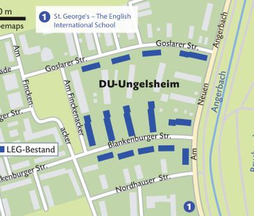 Demnächst frei! 2-Zimmer-Wohnung in Duisburg Ungelsheim - Foto 1