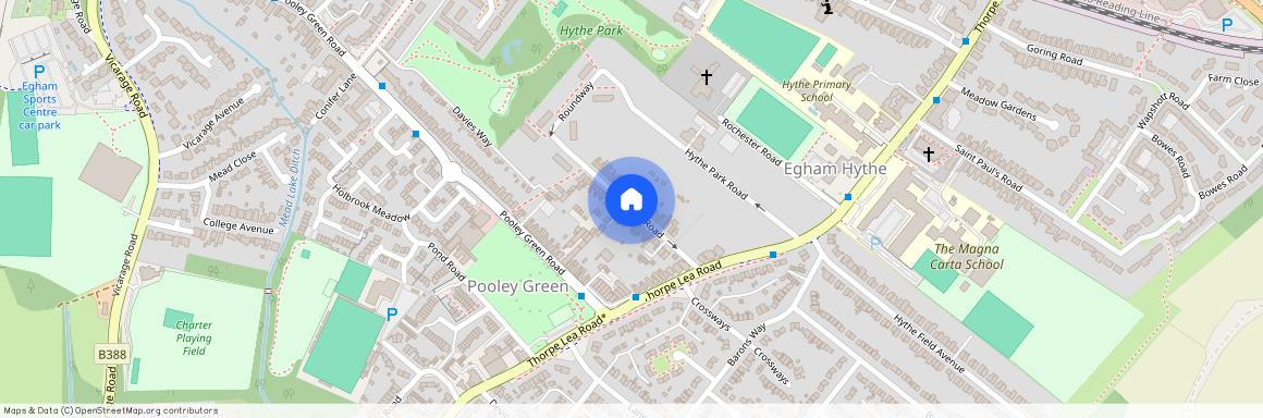 Glebe Road, Egham, TW20