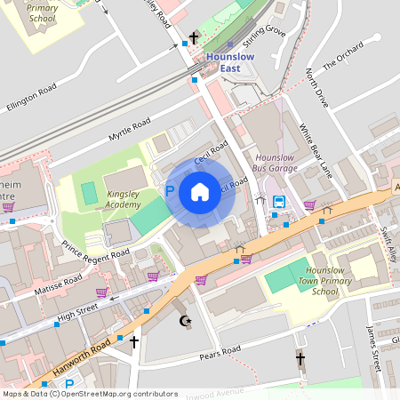 The Blenheim Centre, Hounslow, Prince Regent Street