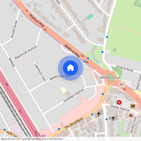 Newcombe Park, Mill Hill, NW7