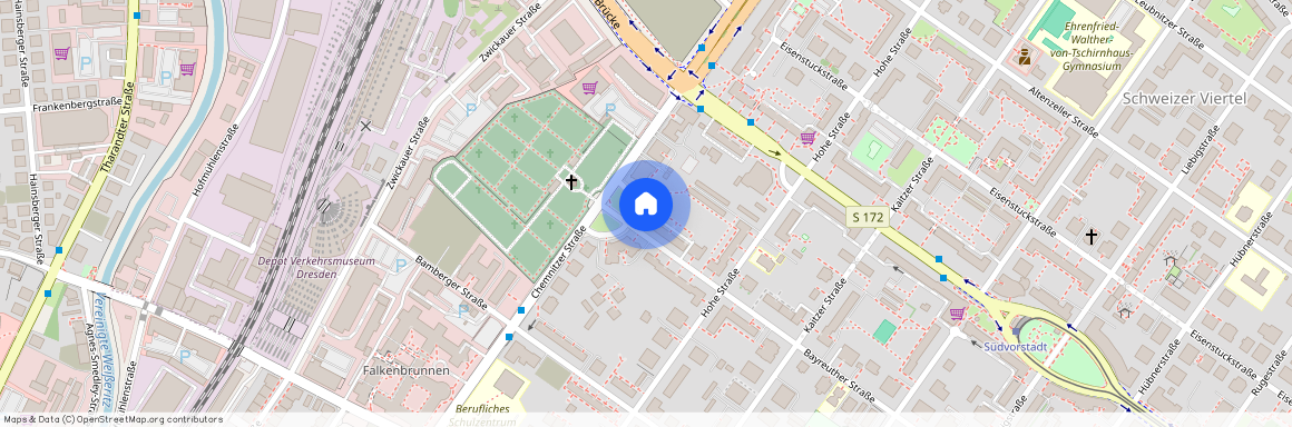 Bayreuther Str. 1 a, 01187, Dresden Ot Südvorstadt-West