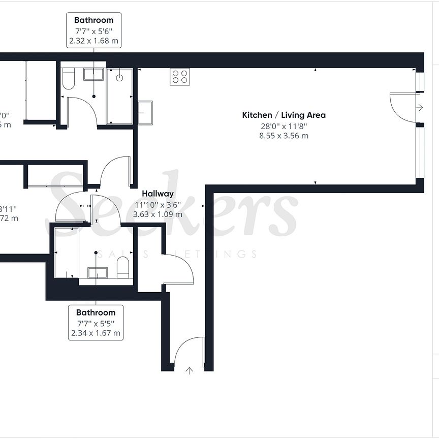 2 bed flat to rent in Leander Heights, Maidstone, ME14 - Photo 1