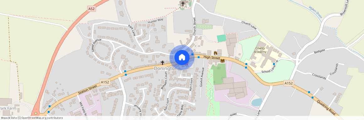 Market Place, Donington, Spalding, PE11