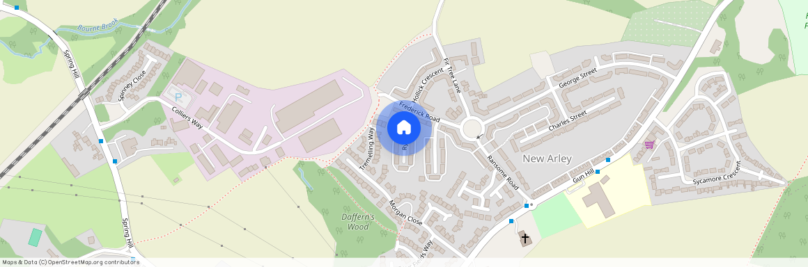 Ryder Row, Gun Hill. CV7 8GS