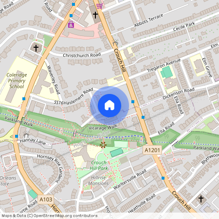 Oakfield Court, Haslemere Road, Crouch End, London, N8 9RA