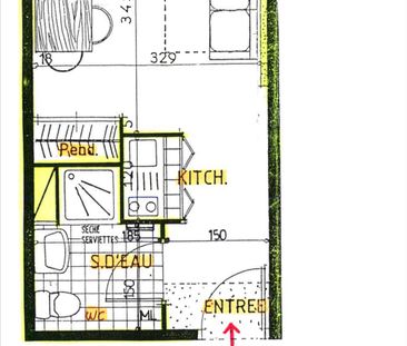 Location Appartement 1 pièce 20m² - Photo 4