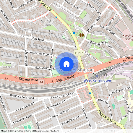 Gwendwr Road, London W14