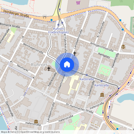 Landwehrstraße, 47119 Duisburg - Homberg/Ruhrort/Baerl