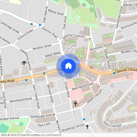 Flat A, Sketty Road, Uplands, Swansea. SA2 0EU