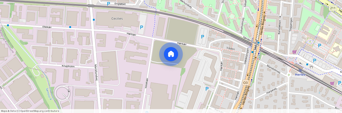 Hørkær 10C, 1. 5., Bakkekæret, 2730 Herlev