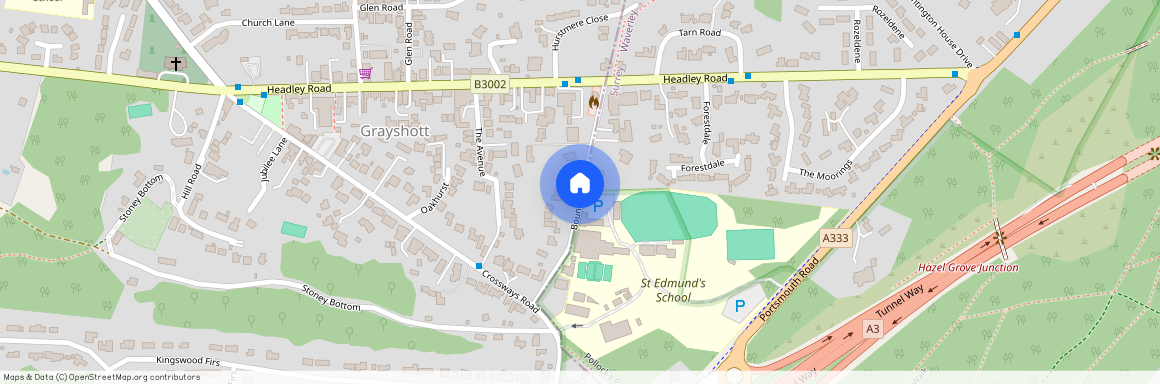 Boundary Road, Hindhead, GU26 6TX, Surrey