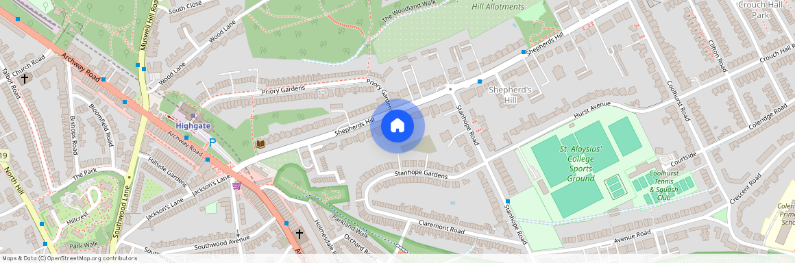 Shepherds Hill, Highgate, London, N6