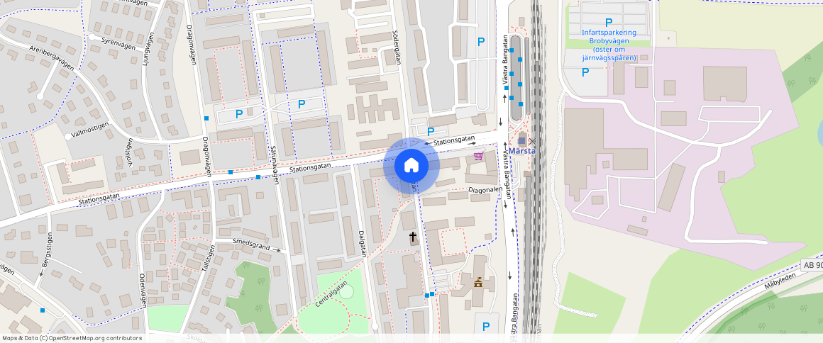 Södergatan, Märsta