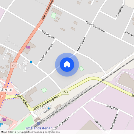 Hörsjögatan 12, SMÅLANDSSTENAR, Smålandsstenar, Jönköping, Gislaved, Hörsjögatan 12