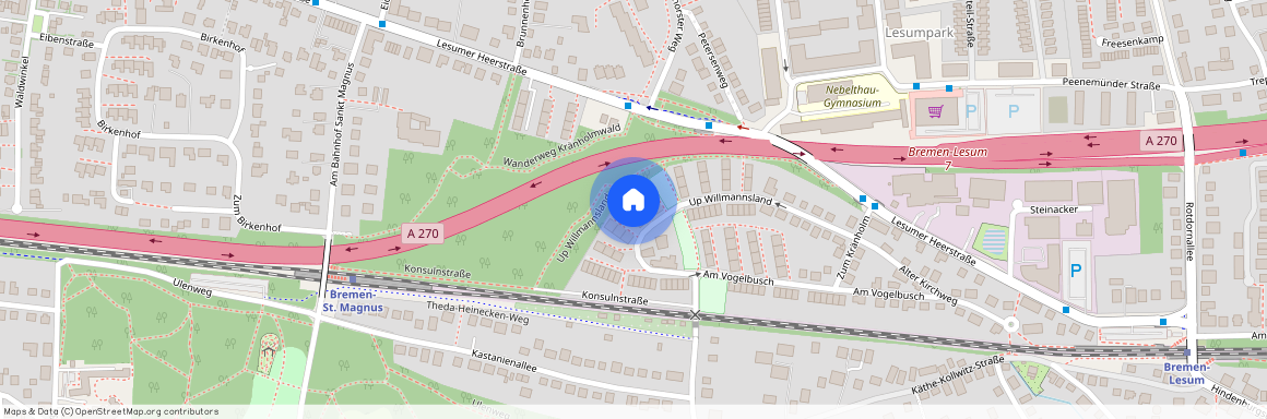 Up Willmannsland, 45, Burglesum, 28717, Bremen