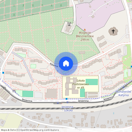 ul. Bienia, Wrzosowiak, Częstochowa, śląskie