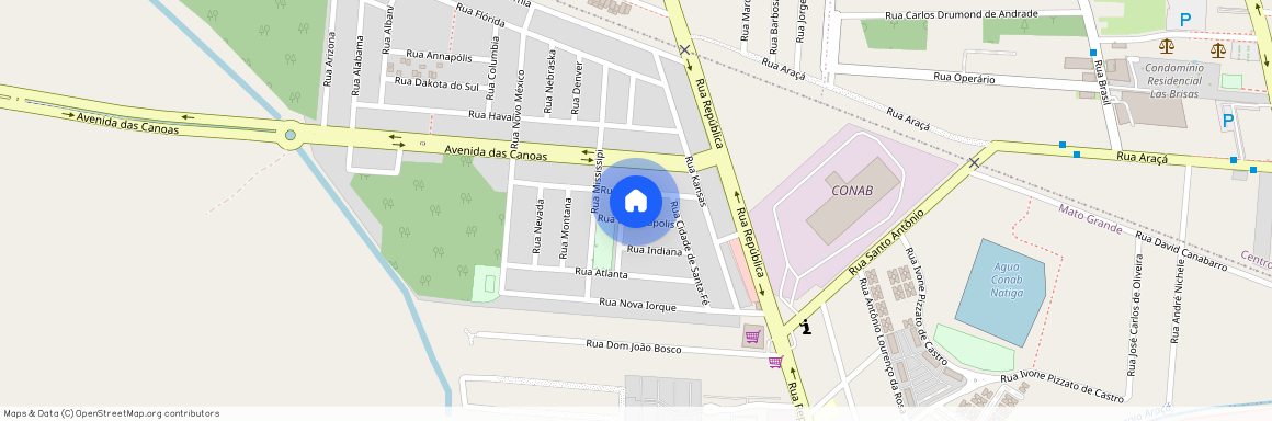 Rua, Indianápolis, 77, Mato Grande, Canoas