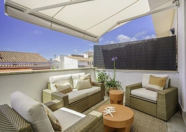 2 bedroom luxury penthouse for rent in Sitges, Spain