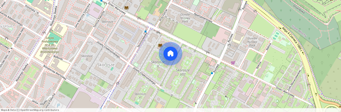 ul. Dzieci Warszawy, Skorosze, Ursus, Warszawa, mazowieckie