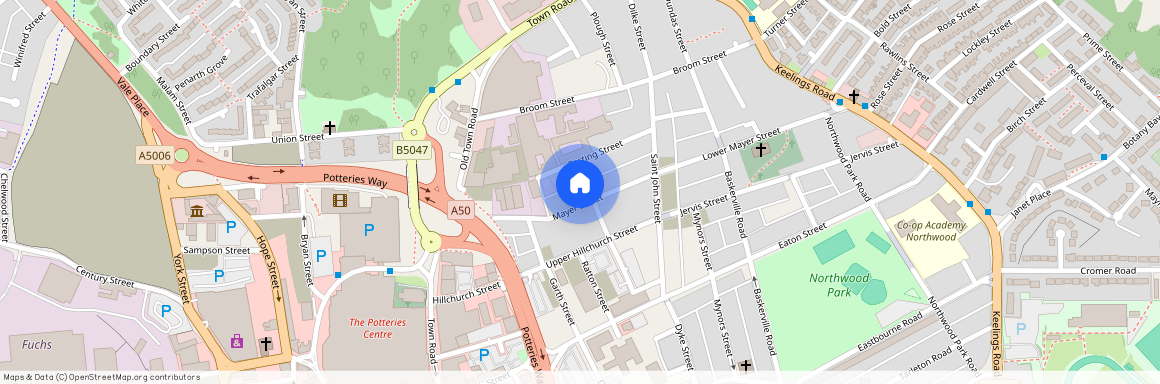 Mayer Street, Stoke-On-Trent, ST1