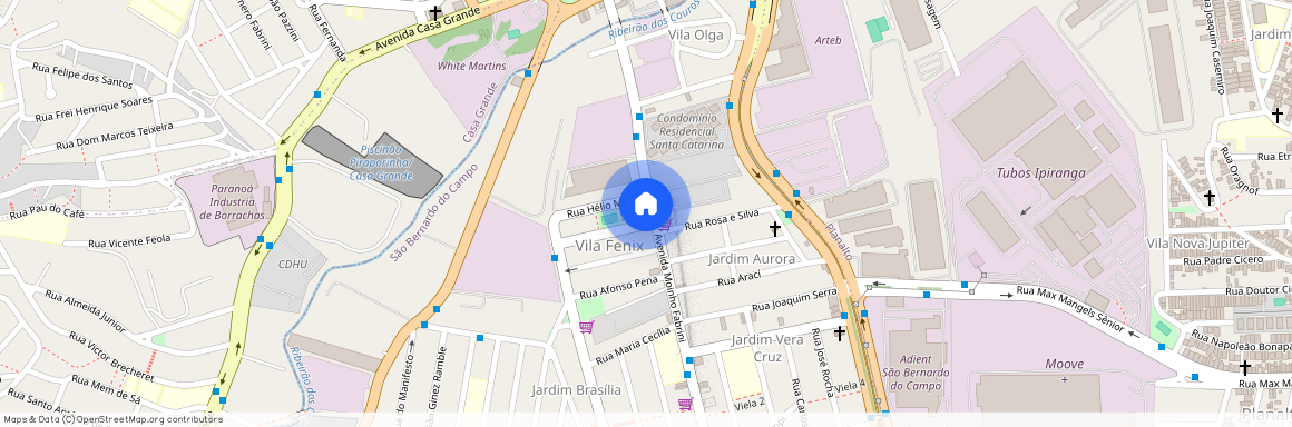 Avenida Moinho Fabrini, 390, São Bernardo Do Campo, São Bernardo Do Campo - SP, 09862-000, Brazil