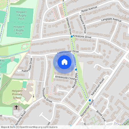 Wythburn Close, Loughborough