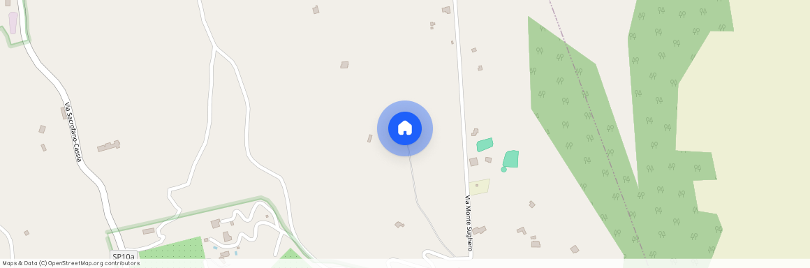 Sacrofano, Via Monte Sughero