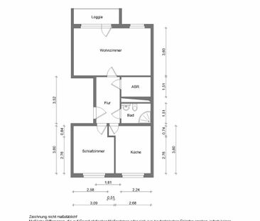 2-Raum-Umbauwohnung - Photo 1