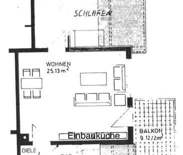 2 ZKB mit große Terrasse/ Aufzug/ TG Stellplatz und Einbauküche - Foto 1