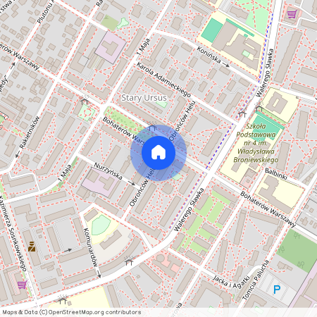 ul. Obrońców Helu, Skorosze, Ursus, Warszawa, mazowieckie