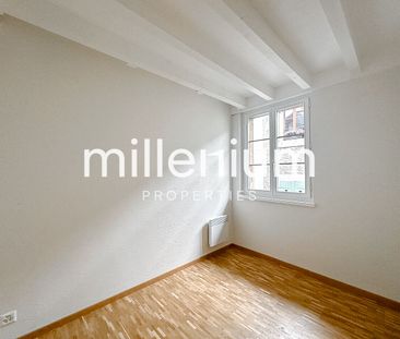 Duplex en attique rénové dans le vieux Carouge - Photo 1