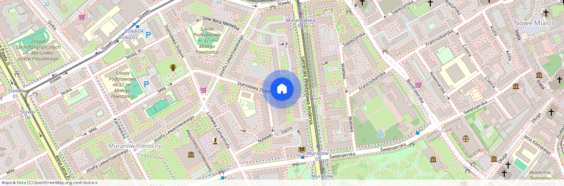 Warszawa, Śródmieście, Śródmieście, Muranów, Nalewki