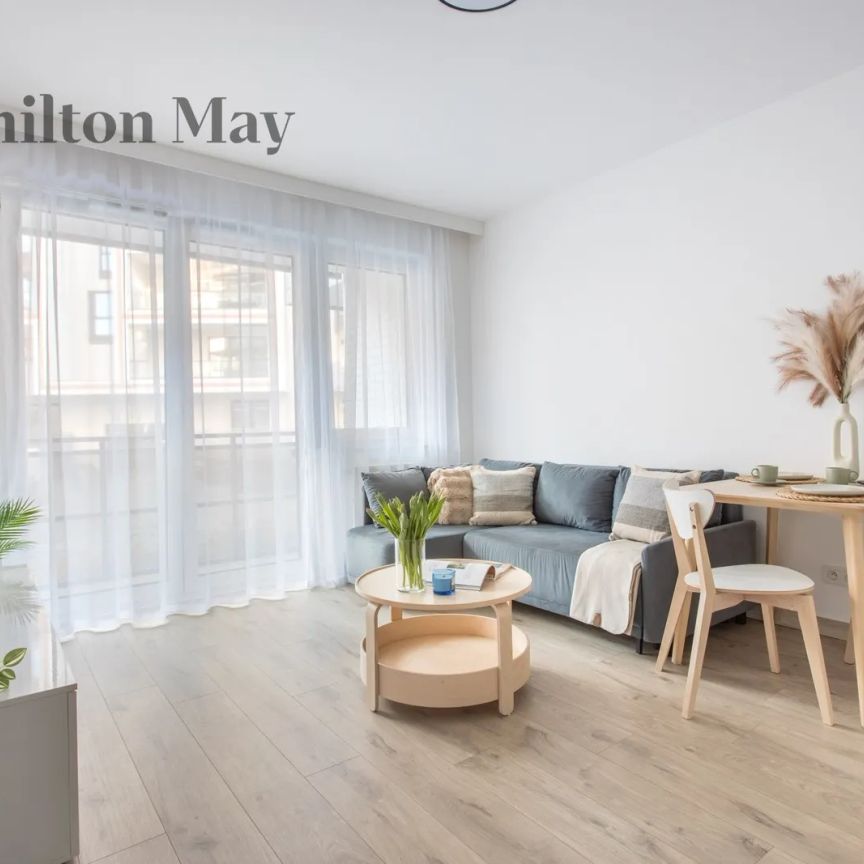 Do wynajęcia 2-pokojowe mieszkanie w nowoczesnej inwestycji Lokum Porto tylko 3500 zł za miesiąc za wszystko - Zdjęcie 1