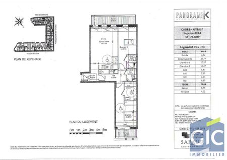 A LOUER F3 RECENT AVEC BALCON TERRASSE ET PARKING - RESIDENCE LE PANORAMIK, - Photo 5