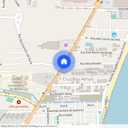 Cruz das Almas, Maceió, AL, 57038166