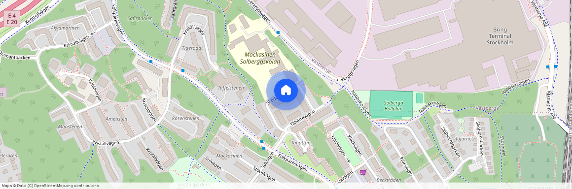Skodonsvägen 10, Solberga
