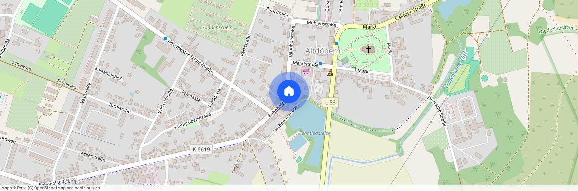 Bahnhofstrasse15, 03229 Altdöbern