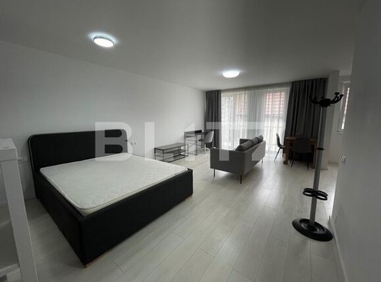 Garsoniera, 40 mp, parcare, mobilat modern, zona Buna Ziua - Photo 1