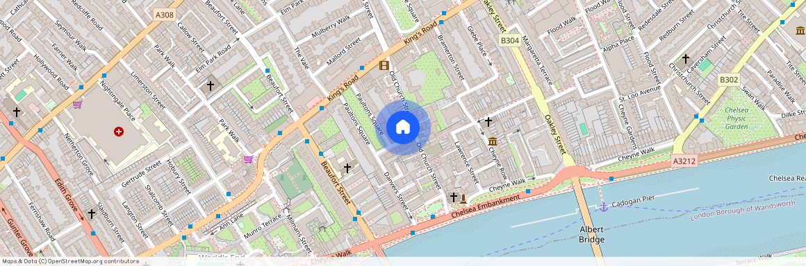 Paultons Street, Chelsea, London, SW3