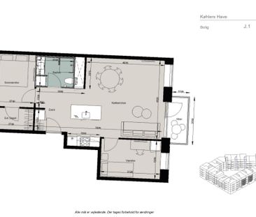 Nyt og lækkert nær metro - Foto 3