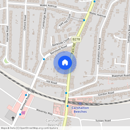 Park Hill, Carshalton, Greater London, SM5