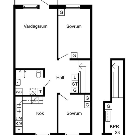 Byalagsgatan, Kåge - Foto 1