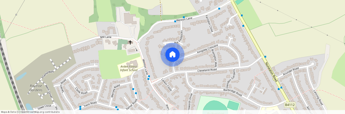 Carlton Close, Bulkington, Bedworth