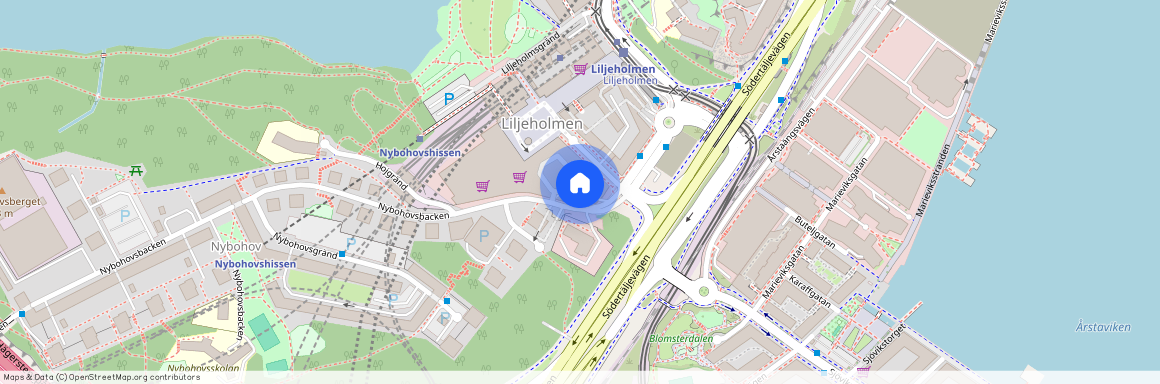 Nybohovsbacken 34 B, Liljeholmen