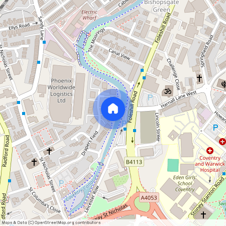 Drapers Fields, Canal Basin, Coventry, West Midlands, CV1