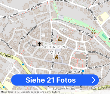 **Neubau-Erstbezug im Zentrum von Gelnhausen 3-ZKB-Wohnung mit EBK ... - Foto 1