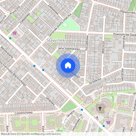 ul. Stefana Batorego, Sławinek, Lublin, lubelskie