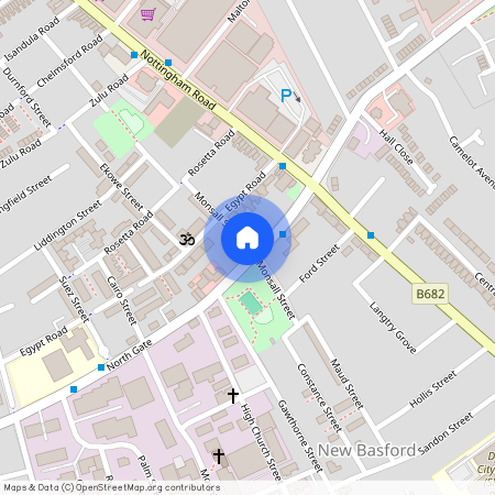 Monsall Street, Nottingham, NG7