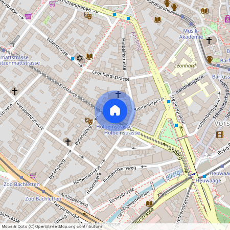 4051, Basel, Austrasse, 16