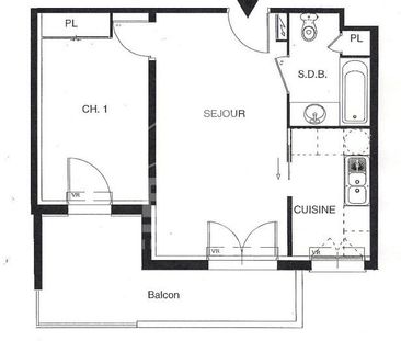 Location Appartement 2 pièces 38m² TOURS 37100 - Photo 5